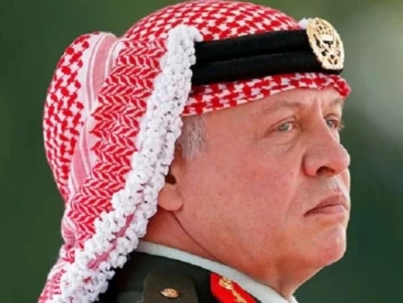 الملك الأردني