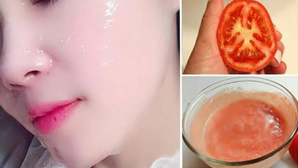 ماسك الطماطم